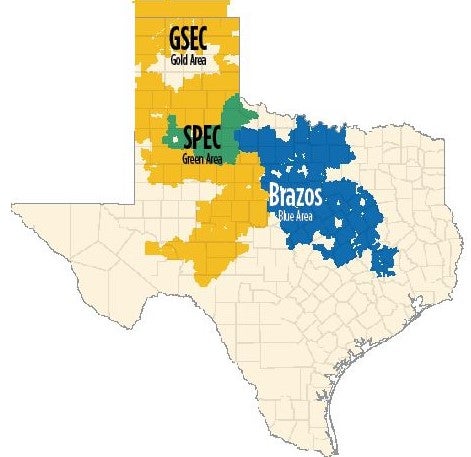 texas map