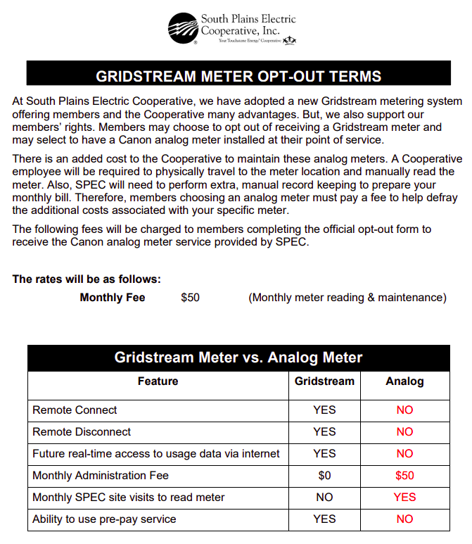 Opt-Out Form